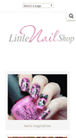 Mobile Screenshot of littlenailshop.com